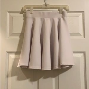 White Skater Skirt